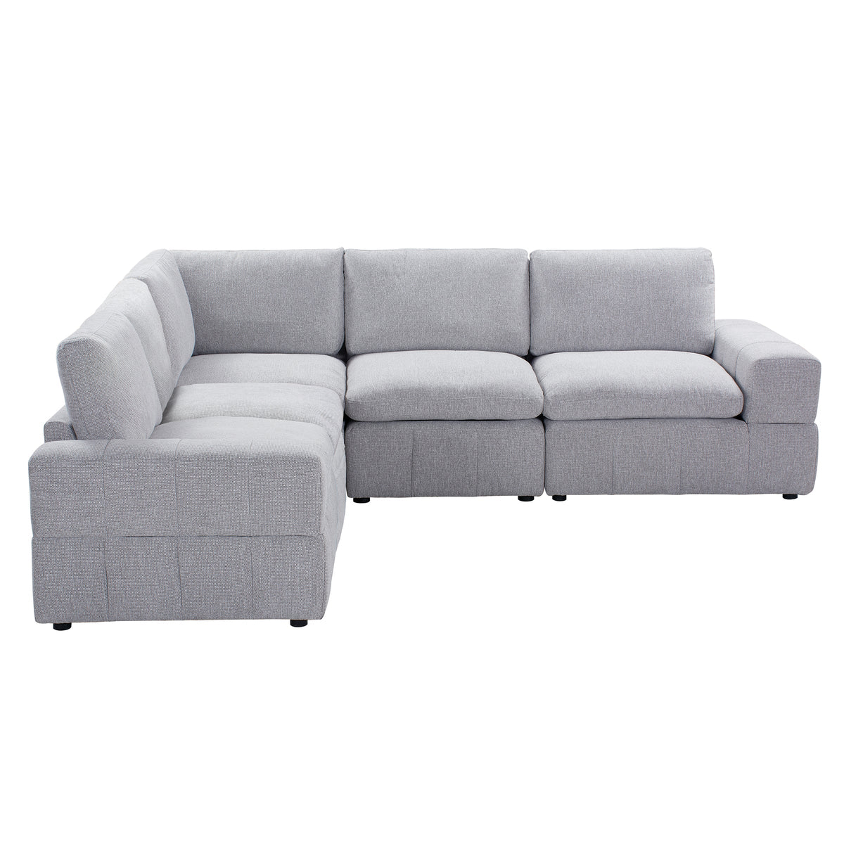Momento 5-Piece Modular Corner Sofa