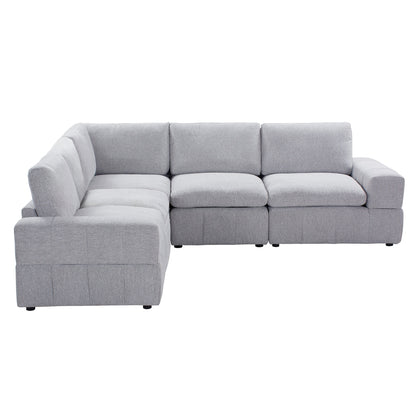 Momento 5-Piece Modular Corner Sofa