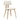 Zuni Mid-Century Modern Dining Chair with Fabric Upholstery and Natural Wood Finish