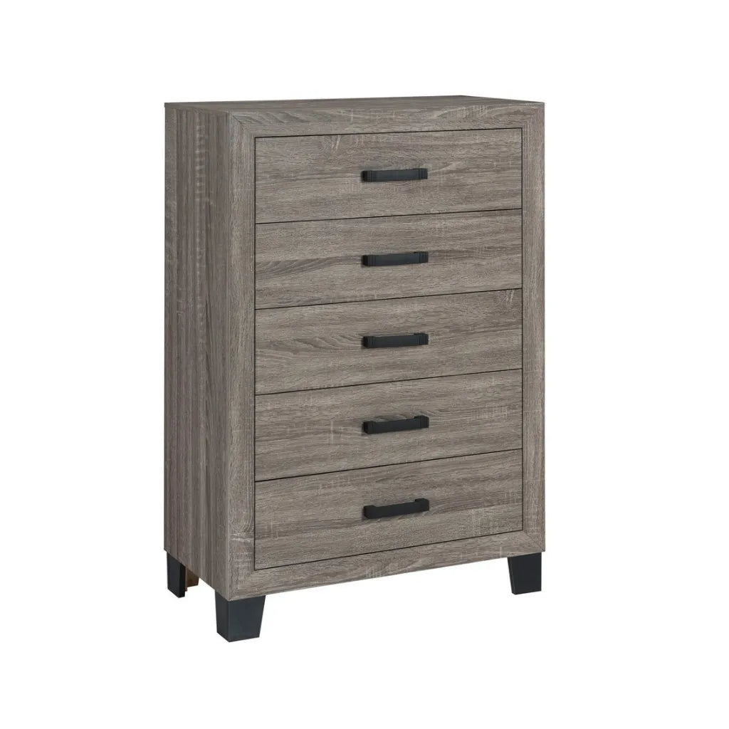 Olivia 5 Drawer Modern Storage