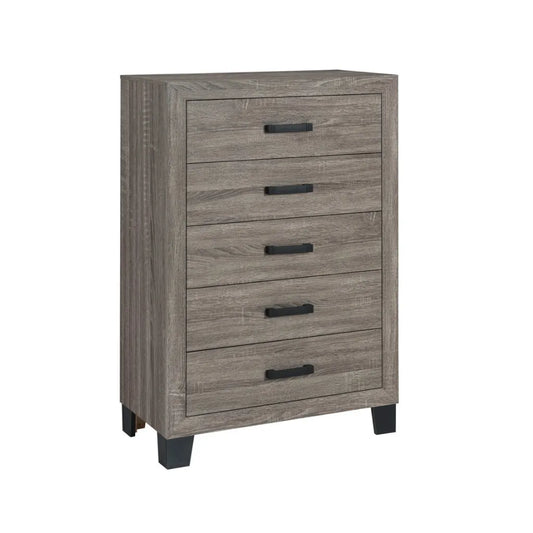 Olivia 5 Drawer Modern Storage