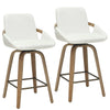 Parker 26 Swivel Counter Stools with Arms - Set of 2