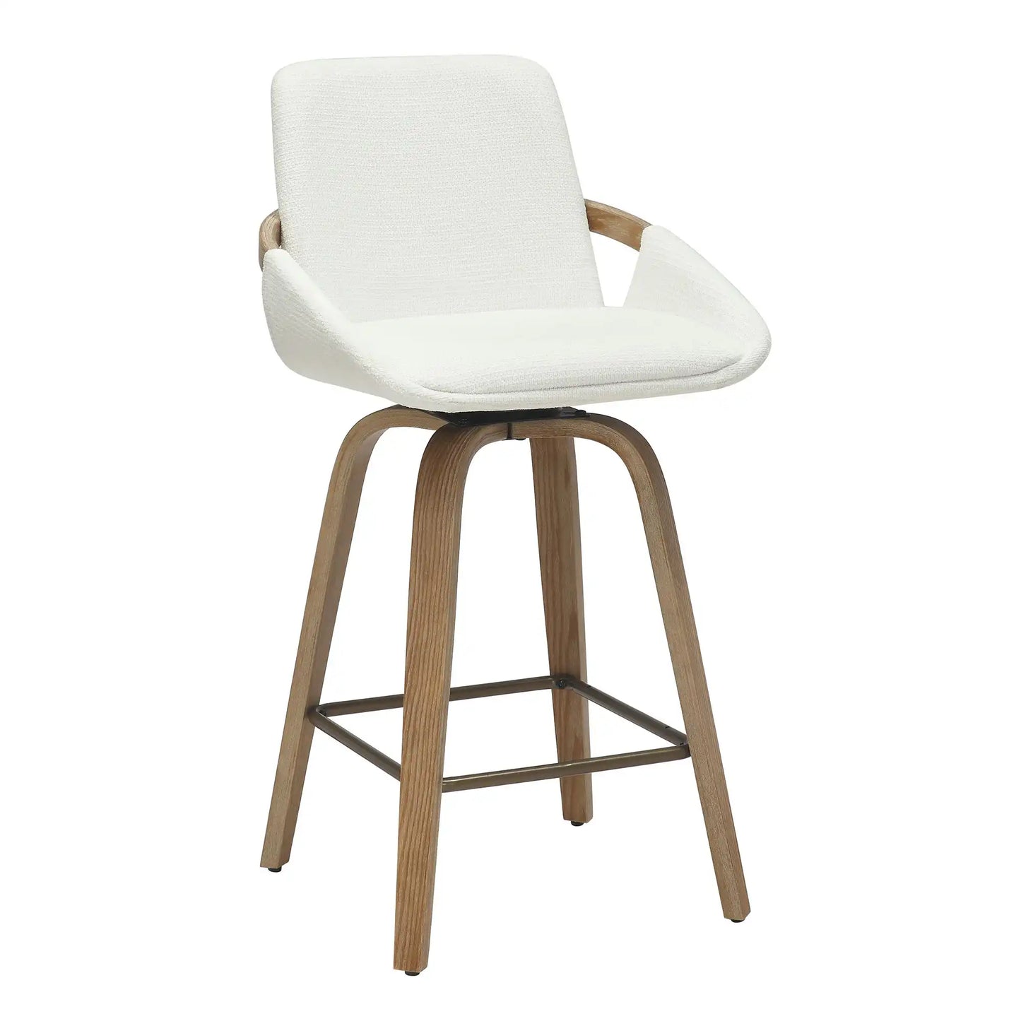 Parker 26 Swivel Counter Stools with Arms - Set of 2