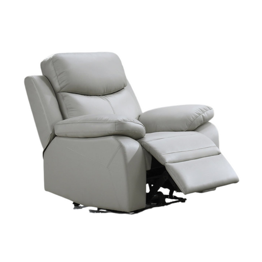 Gray recliner chair 