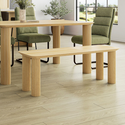 Sangra 51 Solid Mango Wood Dining Bench