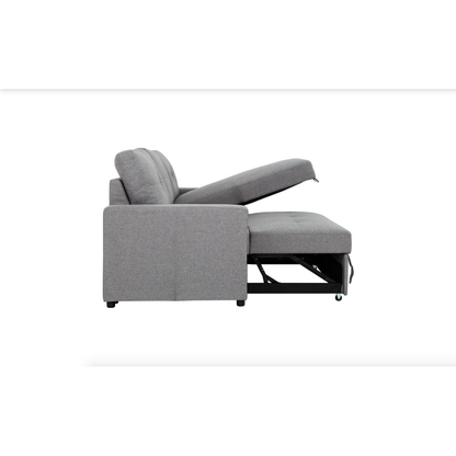 Mobilier modulaire convertible Mason en tissu (Sectionnel-lit réversible Mason - Canvas Smoke - PR-MASON.SMOKE)