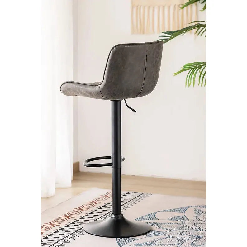 Grey bar stool for living room