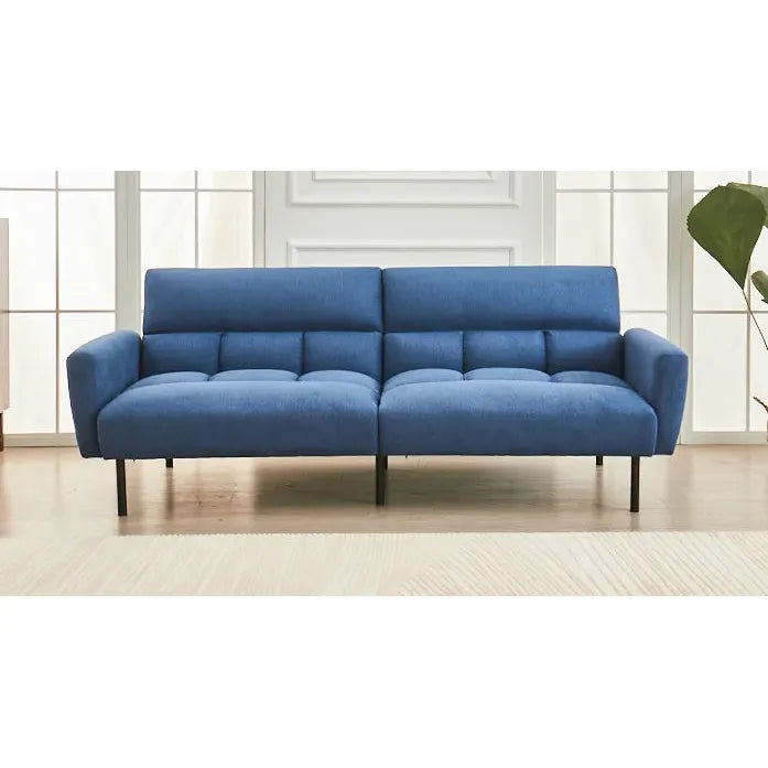 Klik Klak Sofa Bed in Blue Fabric for living room