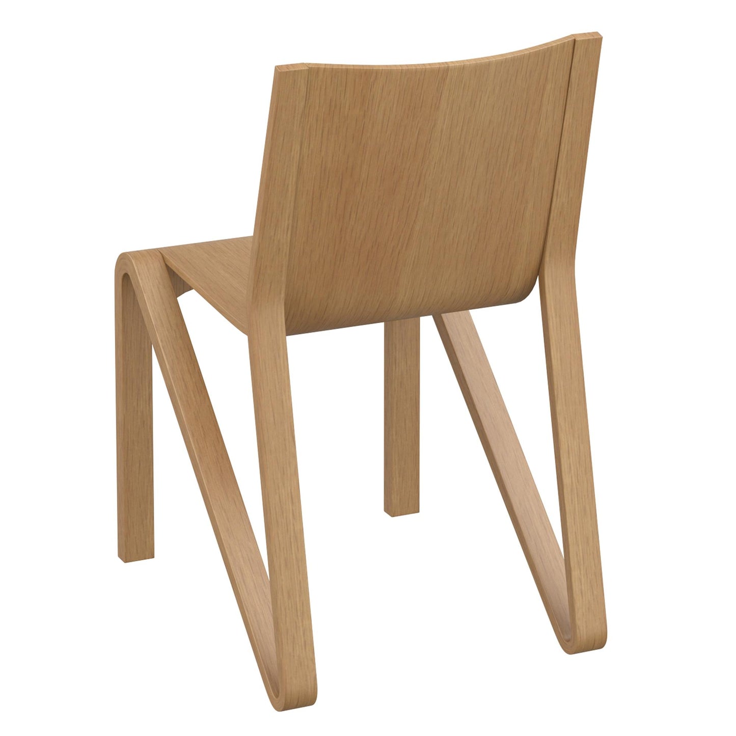 Soren Mid-Century Modern Stackable Dining Chairs, Set of 2