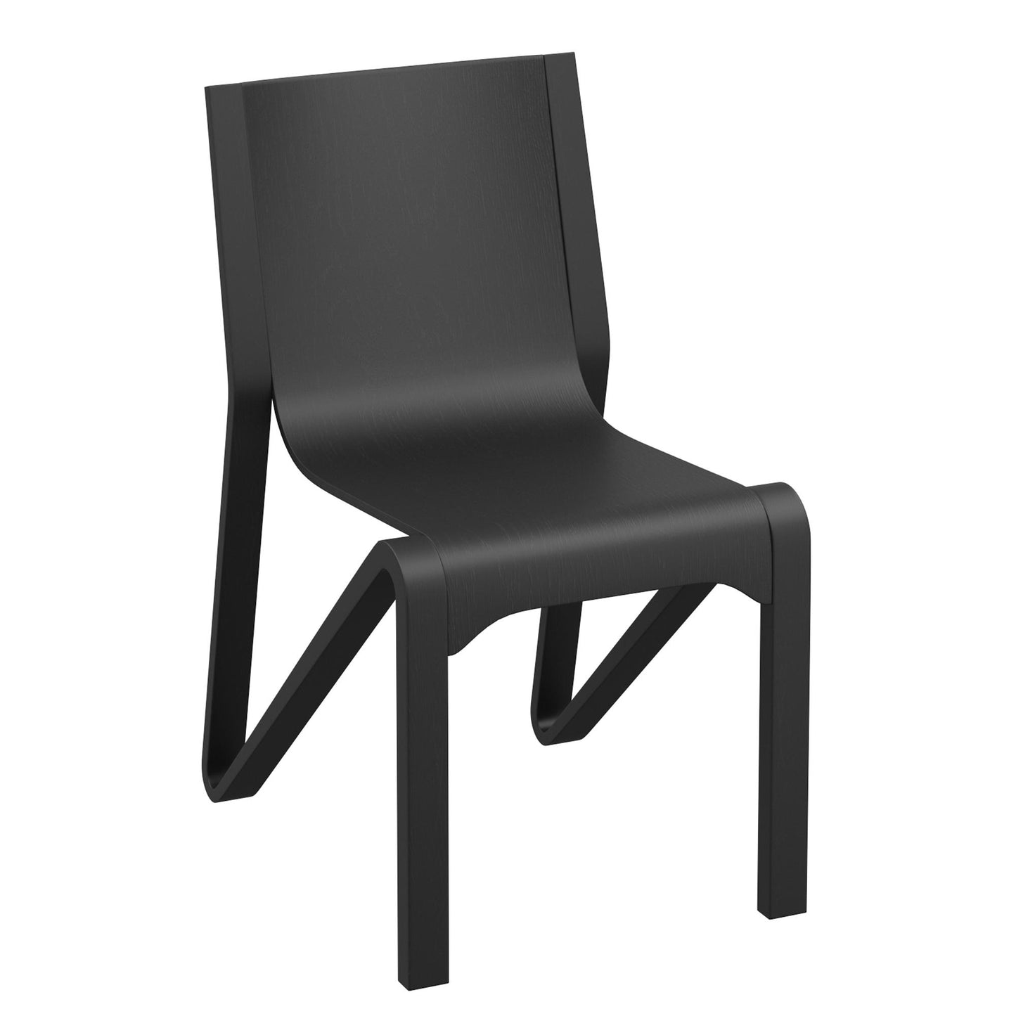 Soren Mid-Century Modern Stackable Dining Chairs, Set of 2