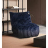 Navy blue Recliner Chair with Phone Holder