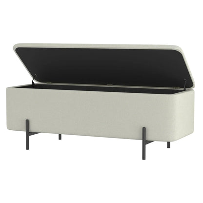 Modern Storage Ottoman Bench – Sleek Design & Hidden Storage