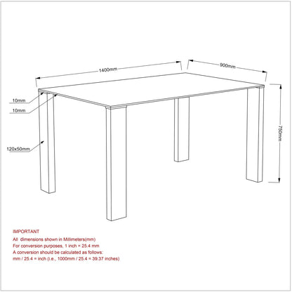 Frankfurt/Maxim 5pc Glass Dining Table Set – Chrome Frame Table