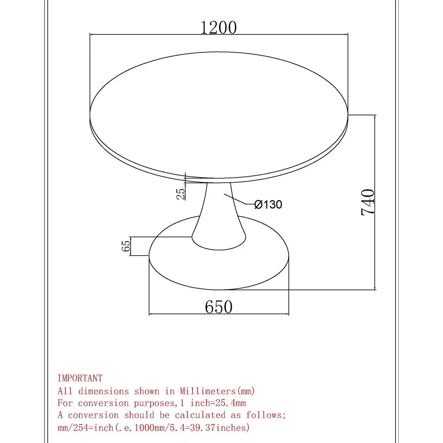 Zilo/Cleo 7pc Round Marble Dining Table Set – Faux Marble Top Table