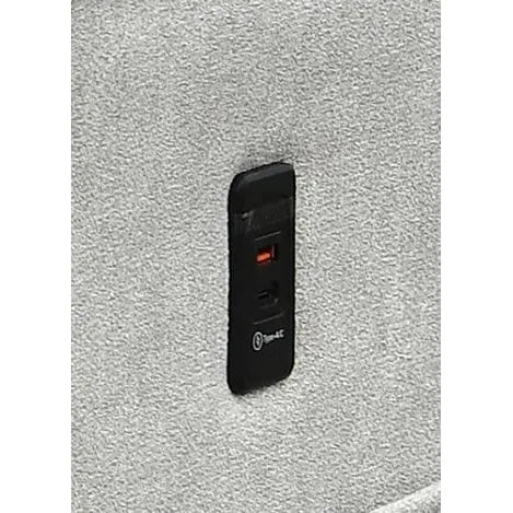 Black USB Port