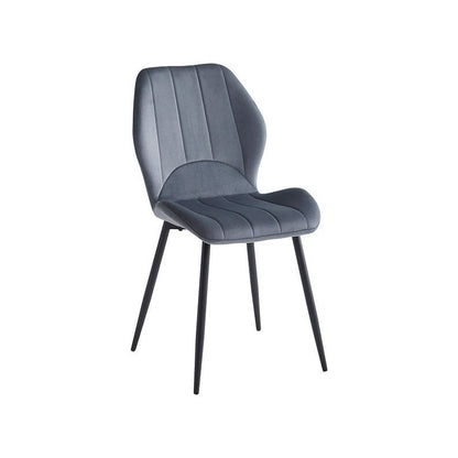 Dark Gray upholstered dining chair for dining room