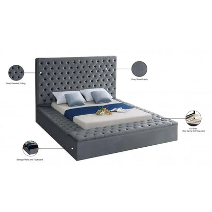Velvet Queen Storage Bed specifications 