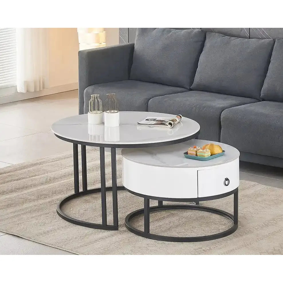 Coffee Table Set with Storage