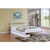 Mission Style Double Bed with Storage