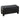Winston Black Storage Ottoman Bench – Faux Leather & Deep Storage
