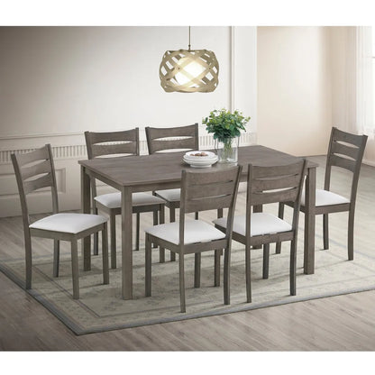 Wooden Dining Set For 6 People