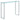 Zevon Glass Console Table – Hallway Table for Small Spaces