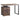 Brown Reclaimed Wood Computer Desk with Storage Drawers – Reversible