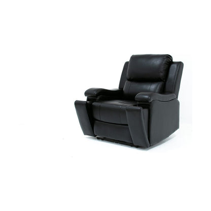 3PC Power Reclining Leather Sofa Set with USB & Cup Holders