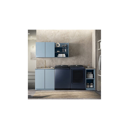 Samsung 7100 Top Load Washer Dryer Combo – Large Capacity with Pet Care  Solution , Navy