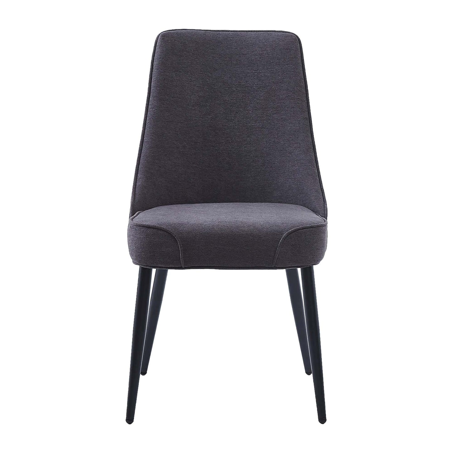 Set of 2 Koda Fabric Dining Chairs – Mid-Century Modern Design