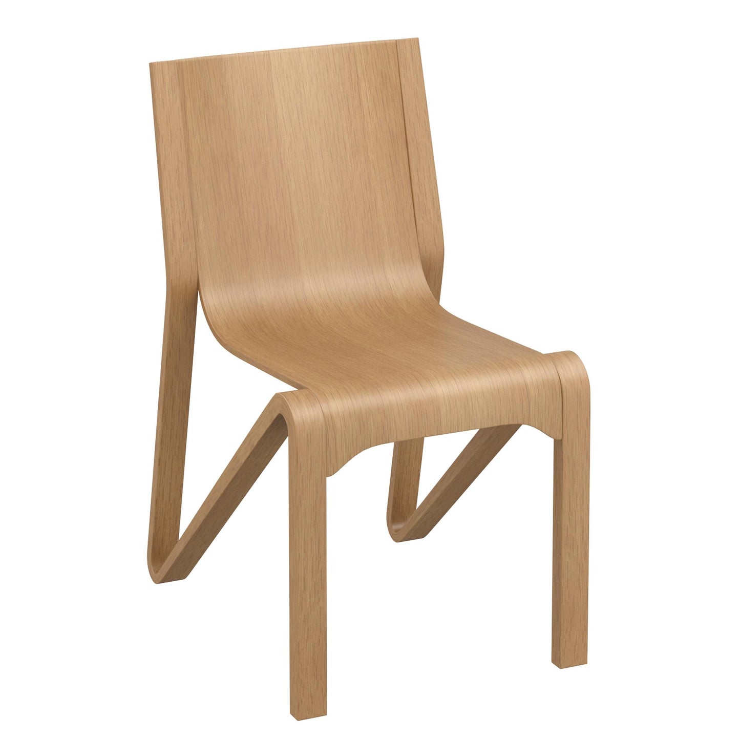 Soren Mid-Century Modern Stackable Dining Chairs, Set of 2