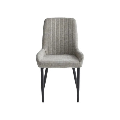 front of grey dining chair 