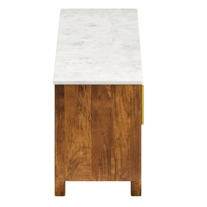 Camden Modern Wood TV Stand – Storage for TVs up to 70