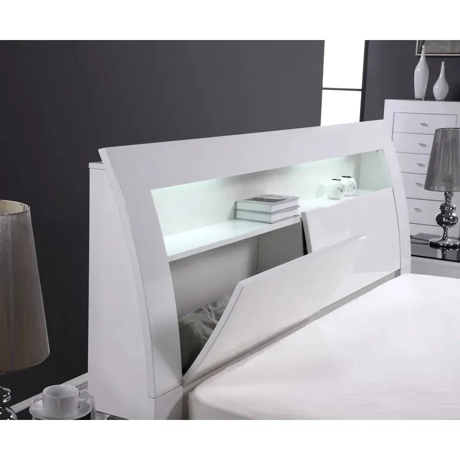 Headboard with LED lighting